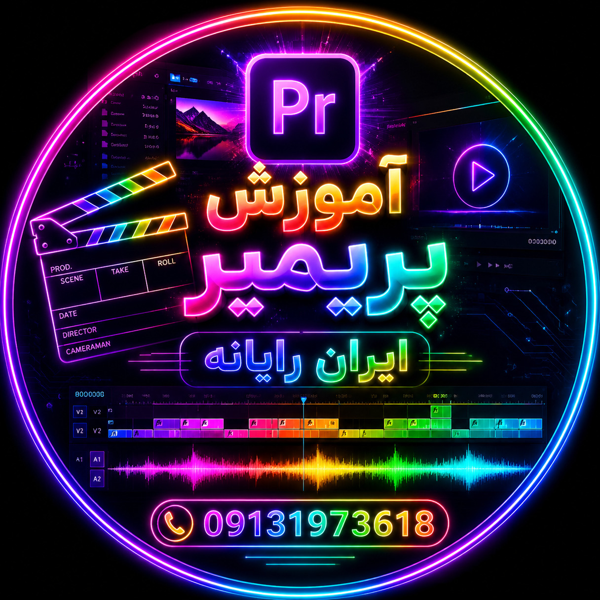 آموزش جامع تدوین ویدیو با پریمیر (Adobe Premiere P